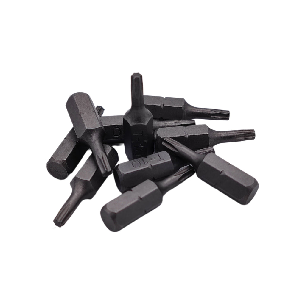 Torx Bit Satz Schraubendreher T4-T40 Phosphatierung S2 Stahl 13 tlg. 6-Kant Set Torx Bit Satz Schraubendreher T4-T40 Phosphatierung S2 Stahl 13 tlg. 6-Kant Set