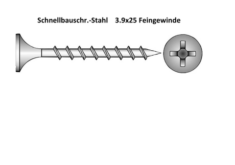 Schnellbauschrauben